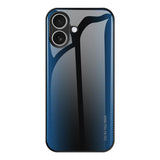 Texture Gradient Glass TPU Phone Case, For iPhone 17 Pro Max, For iPhone 17 Pro, For iPhone 17, For iPhone Air, For iPhone 16 Pro Max, For iPhone 16 Pro, For iPhone 16 Plus, For iPhone 16