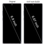 6.67 inch OLED LCD Screen Digitizer Full Assembly with Frame, For Samsung Galaxy Note10+