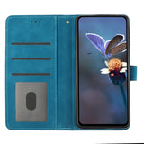 Flower Embossing Pattern Leather Phone Case, For iPhone 13 Pro, For iPhone 13