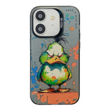 Animal Pattern Oil Painting Series PC + TPU Phone Case, For iPhone 12