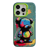 Animal Pattern Oil Painting Series PC + TPU Phone Case, For iPhone 12 Pro Max