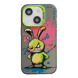 Animal Pattern Oil Painting Series PC + TPU Phone Case, For iPhone 14