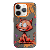 Animal Pattern Oil Painting Series PC + TPU Phone Case, For iPhone 11 Pro Max