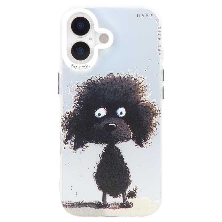 Animal Pattern Oil Painting Series PC + TPU Phone Case, For iPhone 16 Plus