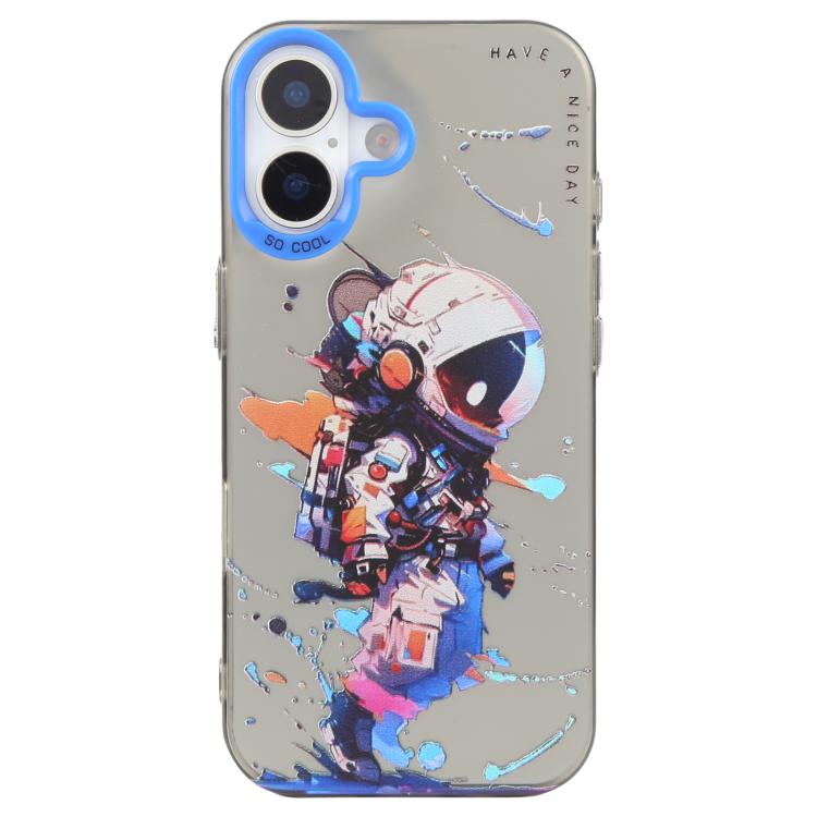 Animal Pattern Oil Painting Series PC + TPU Phone Case, For iPhone 16