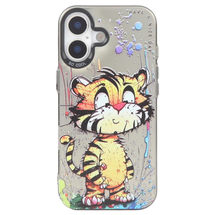 Animal Pattern Oil Painting Series PC + TPU Phone Case, For iPhone 17