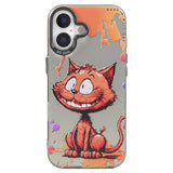 Animal Pattern Oil Painting Series PC + TPU Phone Case, For iPhone 17