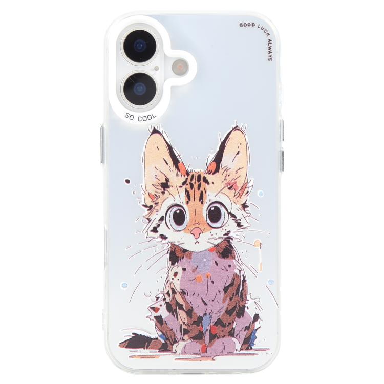 Animal Pattern Oil Painting Series PC + TPU Phone Case, For iPhone 17