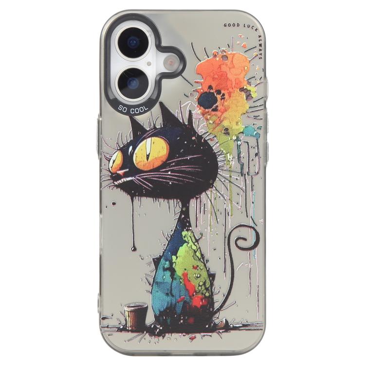 Animal Pattern Oil Painting Series PC + TPU Phone Case, For iPhone 17