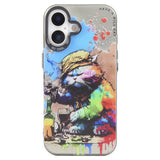 Animal Pattern Oil Painting Series PC + TPU Phone Case, For iPhone 17