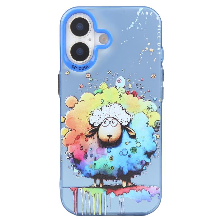 Animal Pattern Oil Painting Series PC + TPU Phone Case, For iPhone 17