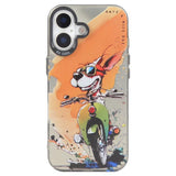 Animal Pattern Oil Painting Series PC + TPU Phone Case, For iPhone 17