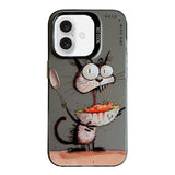 Animal Pattern Oil Painting Series PC + TPU Phone Case, For iPhone Air