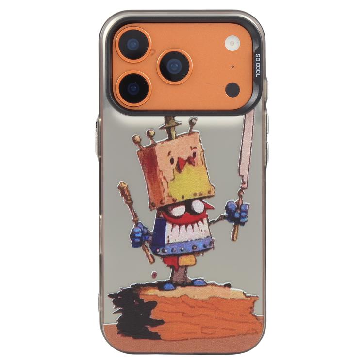 Animal Pattern Oil Painting Series PC + TPU Phone Case, For iPhone 17 Pro