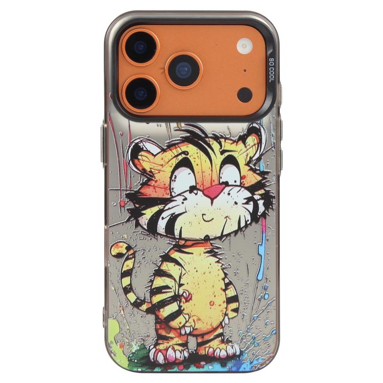 Animal Pattern Oil Painting Series PC + TPU Phone Case, For iPhone 17 Pro Max