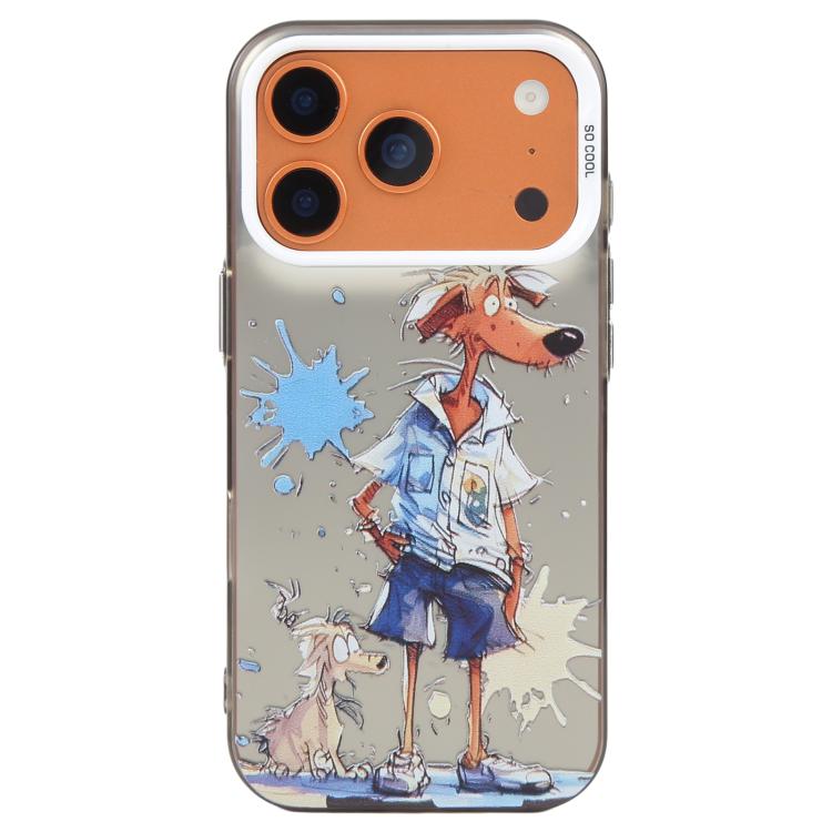 Animal Pattern Oil Painting Series PC + TPU Phone Case, For iPhone 17 Pro Max