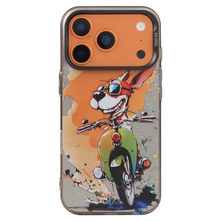 Animal Pattern Oil Painting Series PC + TPU Phone Case, For iPhone 17 Pro Max