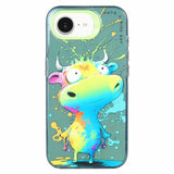 Animal Pattern Oil Painting Series PC + TPU Phone Case, For iPhone 17e / 16e