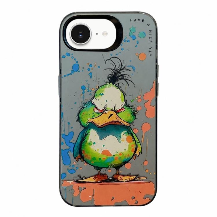 Animal Pattern Oil Painting Series PC + TPU Phone Case, For iPhone 17e / 16e