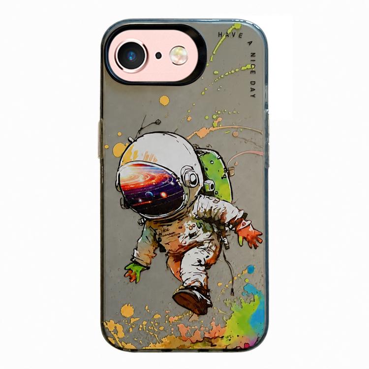 Animal Pattern Oil Painting Series PC + TPU Phone Case, For iPhone 6s / 6