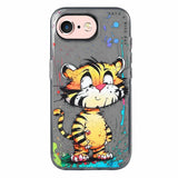 Animal Pattern Oil Painting Series PC + TPU Phone Case, For iPhone 6s Plus / 6 Plus