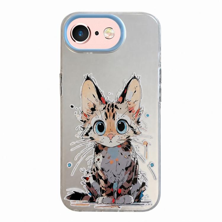 Animal Pattern Oil Painting Series PC + TPU Phone Case, For iPhone 6s Plus / 6 Plus