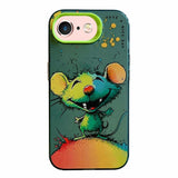 Animal Pattern Oil Painting Series PC + TPU Phone Case, For iPhone 6s Plus / 6 Plus