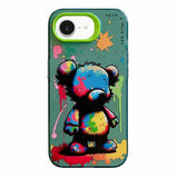 Animal Pattern Oil Painting Series PC + TPU Phone Case, For iPhone 7 / 8 / SE 2020