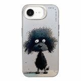 Animal Pattern Oil Painting Series PC + TPU Phone Case, For iPhone 7 / 8 / SE 2020