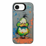 Animal Pattern Oil Painting Series PC + TPU Phone Case, For iPhone 7 / 8 / SE 2020