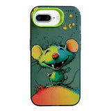 Animal Pattern Oil Painting Series PC + TPU Phone Case, For iPhone 7 Plus / 8 Plus