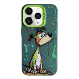 Animal Pattern Oil Painting Series PC + TPU Phone Case, For iPhone 11 Pro