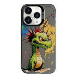 Animal Pattern Oil Painting Series PC + TPU Phone Case, For iPhone 11 Pro