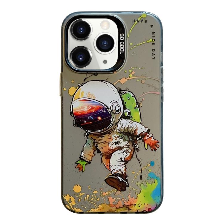 Animal Pattern Oil Painting Series PC + TPU Phone Case, For iPhone 11 Pro