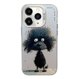 Animal Pattern Oil Painting Series PC + TPU Phone Case, For iPhone 11 Pro