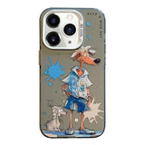 Animal Pattern Oil Painting Series PC + TPU Phone Case, For iPhone 11 Pro