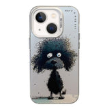 Animal Pattern Oil Painting Series PC + TPU Phone Case, For iPhone 13 mini