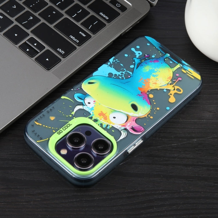 Animal Pattern Oil Painting Series PC + TPU Phone Case, For iPhone 6s Plus / 6 Plus