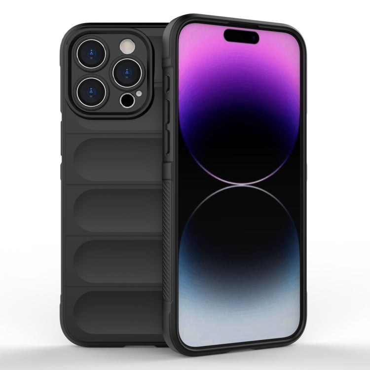 Magic Shield TPU + Flannel Phone Case, For iPhone 16, For iPhone 15 Pro Max, For iPhone 15 Pro, For iPhone 15 Plus