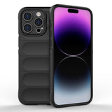 Magic Shield TPU + Flannel Phone Case, For iPhone 16, For iPhone 15 Pro Max, For iPhone 15 Pro, For iPhone 15 Plus