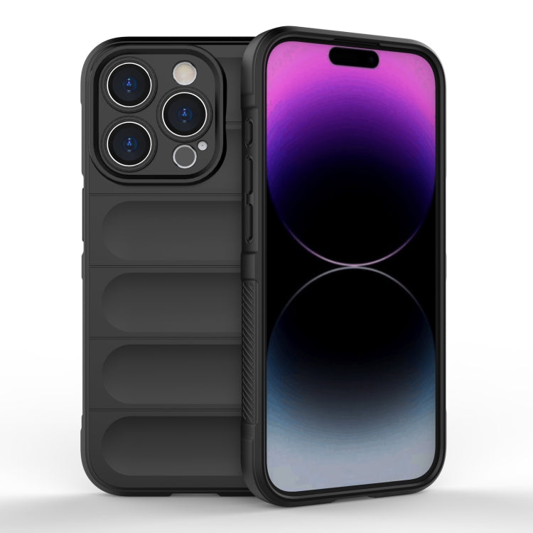 Magic Shield TPU + Flannel Phone Case, For iPhone 16, For iPhone 15 Pro Max, For iPhone 15 Pro, For iPhone 15 Plus