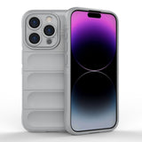 Magic Shield TPU + Flannel Phone Case, For iPhone 16, For iPhone 15 Pro Max, For iPhone 15 Pro, For iPhone 15 Plus