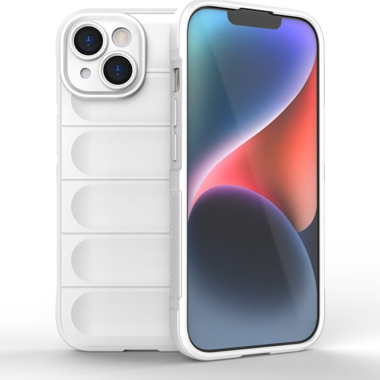 Magic Shield TPU + Flannel Phone Case, For iPhone 15