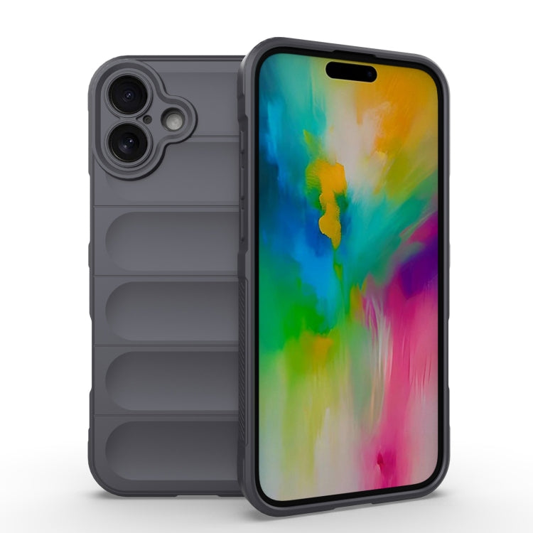 Magic Shield TPU + Flannel Phone Case, For iPhone Air, For iPhone 16 Pro Max, For iPhone 16 Pro, For iPhone 16 Plus