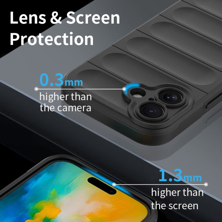 Magic Shield TPU + Flannel Phone Case, For iPhone 16, For iPhone 15 Pro Max, For iPhone 15 Pro, For iPhone 15 Plus