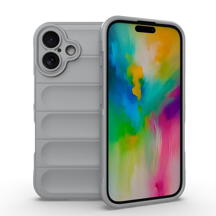 Magic Shield TPU + Flannel Phone Case, For iPhone 16, For iPhone 15 Pro Max, For iPhone 15 Pro, For iPhone 15 Plus