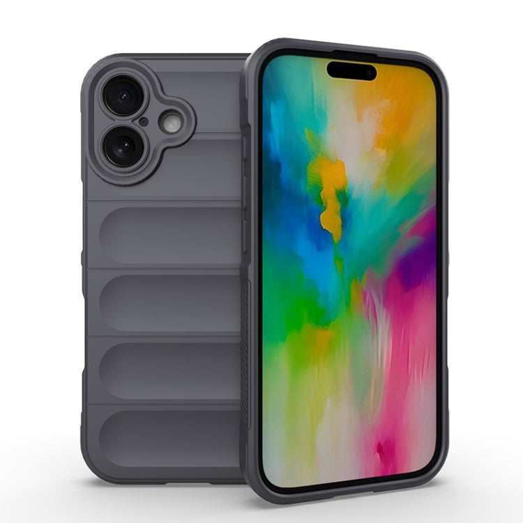 Magic Shield TPU + Flannel Phone Case, For iPhone 16, For iPhone 15 Pro Max, For iPhone 15 Pro, For iPhone 15 Plus