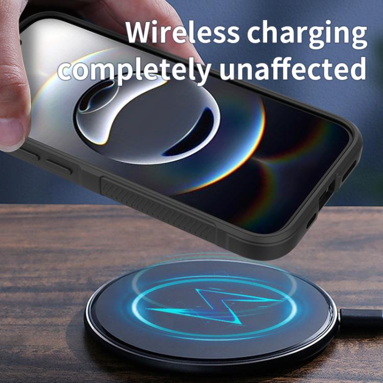 Magic Shield TPU + Flannel Phone Case, For iPhone 17e / 16e, For iPhone 17 Pro Max, For iPhone 17 Pro, For iPhone 17