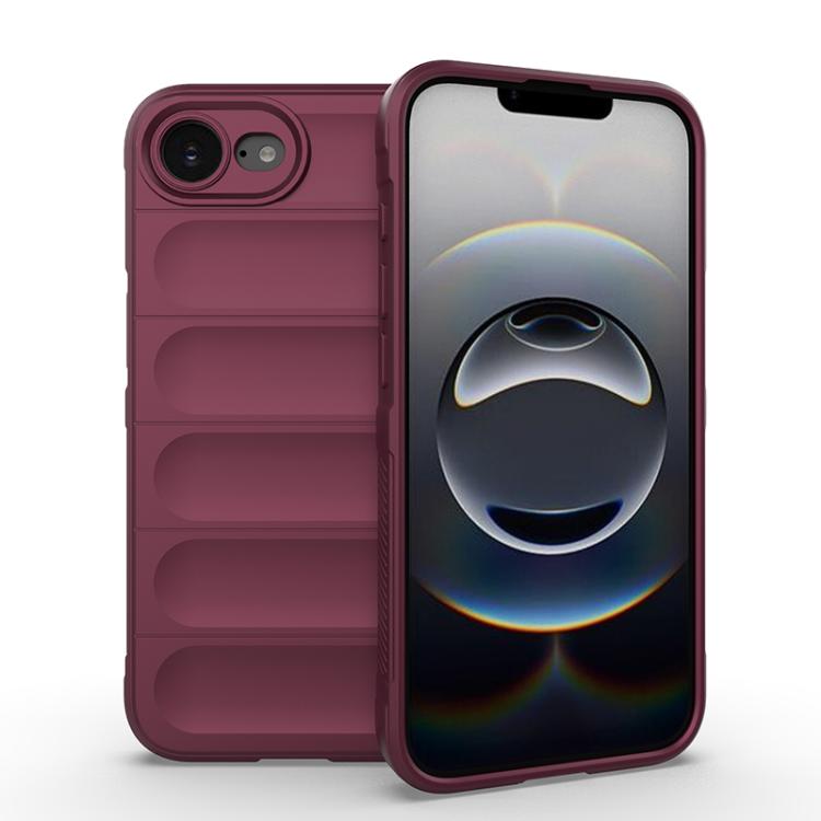 Magic Shield TPU + Flannel Phone Case, For iPhone 17e / 16e, For iPhone 17 Pro Max, For iPhone 17 Pro, For iPhone 17