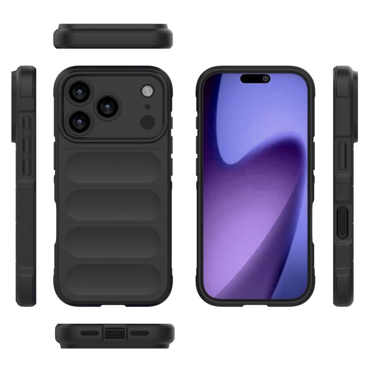 Magic Shield TPU + Flannel Phone Case, For iPhone 18 Pro / 17 Pro, For iPhone 18 Pro Max / 17 Pro Max, For iPhone 17e / 16e, For iPhone 17